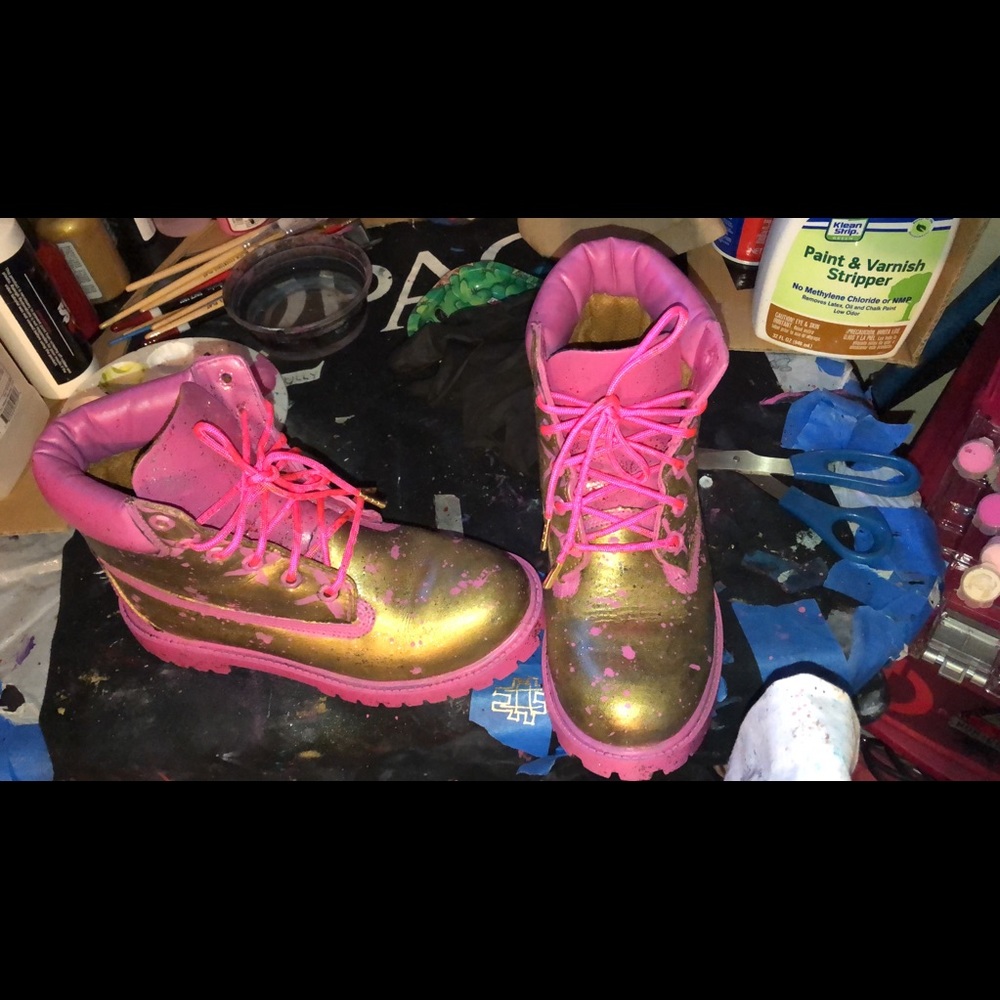 Custom tims with custom laces